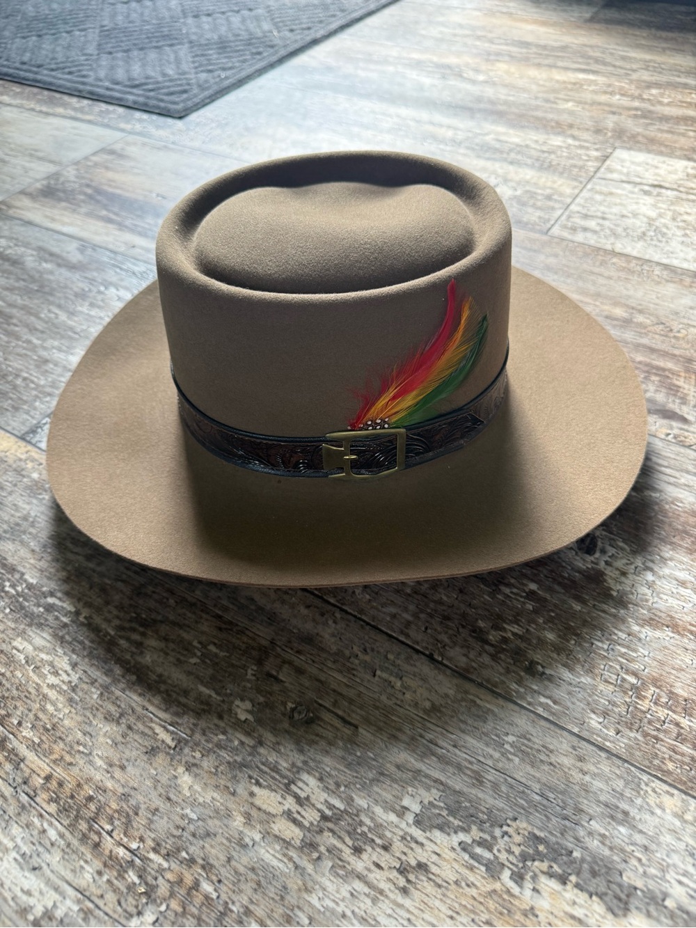 NIB vintage deadstock Stetson Revenger XXX Beaver Felt Gambler Hat men’s women’s